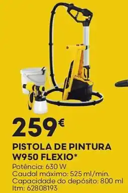 Bricomarché Pistola de pintura w950 flexio* promoção