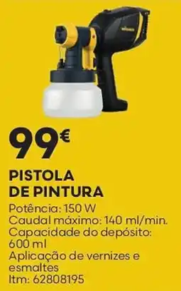 Bricomarché Pistola de pintura promoção