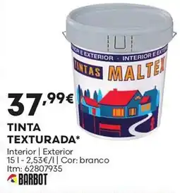 Bricomarché Tinta texturada promoção