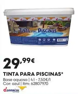 Bricomarché Tinta para piscinas promoção