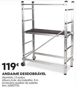 Bricomarché Andaime desdobrável promoção