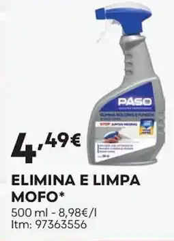 Bricomarché Elimina e limpa mofo promoção