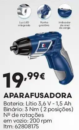 Bricomarché Aparafusadora promoção