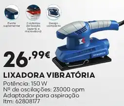 Bricomarché Lixadora vibratória promoção