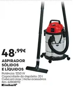 Bricomarché Aspirador sólidos e líquidos promoção