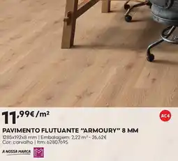 Bricomarché Pavimento flutuante "armoury" 8 mm promoção