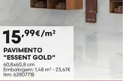 Bricomarché Pavimento "essent gold" promoção
