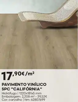 Bricomarché Pavimento vinílico spc "califórnia" promoção