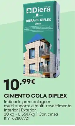 Bricomarché Cimento cola diflex promoção
