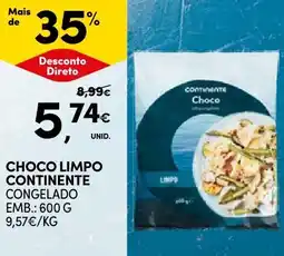 Continente Bom dia Choco limpo continente promoção