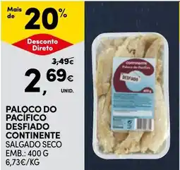 Continente Bom dia Paloco do pacifico desfiado continente promoção