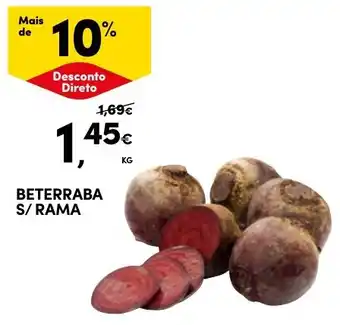 Continente Bom dia Beterraba s/rama promoção