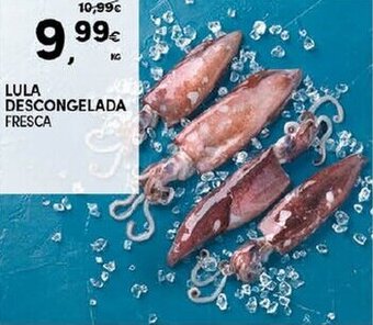 Continente Lula Descongelada Fresca promoção