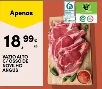 Continente Bom dia Vazio alto c/osso de novilho angus promoção