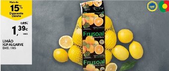 Continente Limão IGP Algarve 1kg promoção