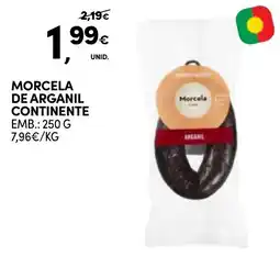Continente Bom dia Morcela de arganil continente promoção