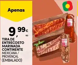Continente Bom dia Tira de entrecosto marinada continente promoção