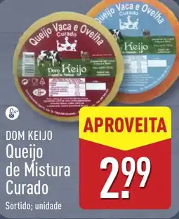 ALDI DOM KEIJO Queijo de Mistura Curado Sortido; unidade promoção