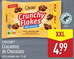 ALDI CHOCEUR Crocantes de Chocolate XXL promoção