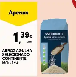 Continente Bom dia Arroz agulha selecionado continente promoção