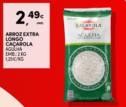 Continente Bom dia Arroz extra longo caçarola agulha promoção