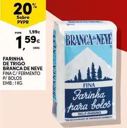 Continente Bom dia Farinha de trigo branca de neve promoção