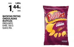 Continente Bom dia Batatas fritas onduladas ruffles promoção