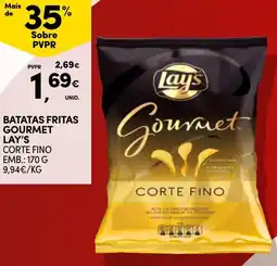 Continente Bom dia Batatas fritas gourmet lay's promoção