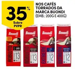 Continente Bom dia Nos cafés torrados da marca buondi promoção