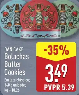 ALDI DAN CAKE Bolachas Butter Cookies promoção