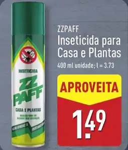 ALDI ZZPAFF Inseticida para Casa e Plantas promoção