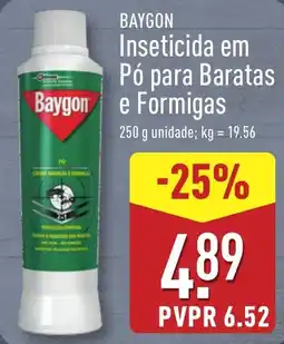 ALDI BAYGON Inseticida em Pó para Baratas e Formigas promoção