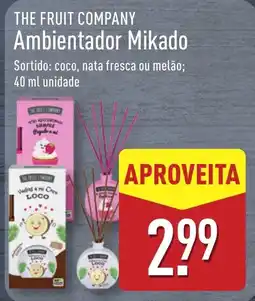 ALDI THE FRUIT COMPANY Ambientador Mikado promoção