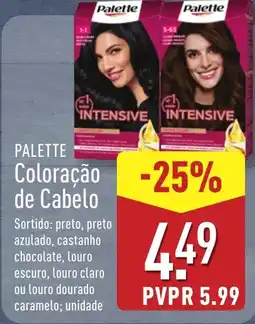 ALDI PALETTE Coloração de Cabelo promoção