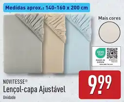 ALDI NOVITESSE Lençol-capa Ajustável promoção