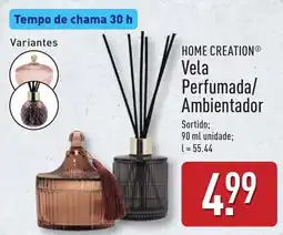 ALDI HOME CREATION Vela Perfumada/ Ambientador promoção