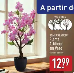 ALDI HOME CREATION Planta Artificial em Vaso promoção