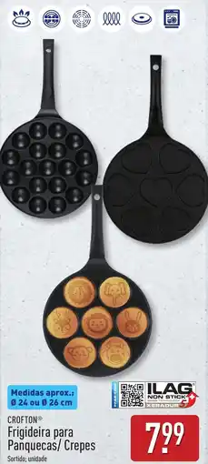 ALDI CROFTON Frigideira para Panquecas/Crepes promoção