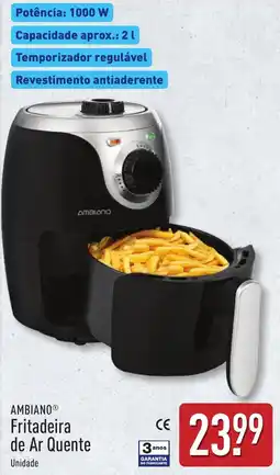 ALDI AMBIANO Fritadeira de Ar Quente promoção