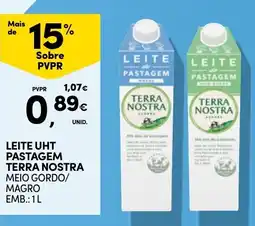 Continente Bom dia Leite uht pastagem terra nostra promoção