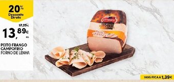Continente Peito Frango Campofrio promoção