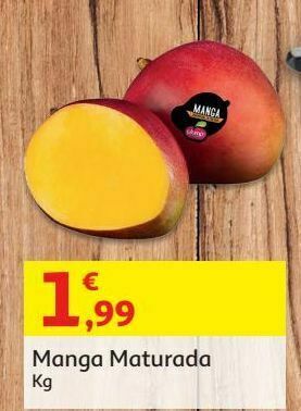Auchan Manga maturada:kg promoção