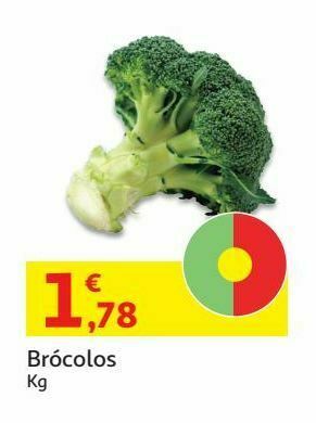 Auchan Couve brócolos:kg promoção