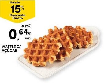 Waffle C/Açúcar