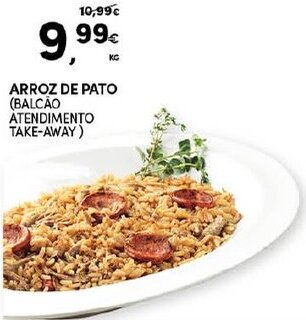Continente Arroz de Pato promoção
