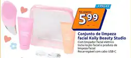 Action Conjunto de limpeza facial Kaily Beauty Studio promoção