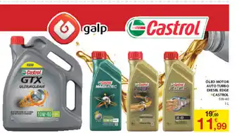 E.Leclerc Óleo Motor Auto Turbo Diesel Edge Castrol 1L promoção