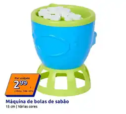Action Máquina de bolas de sabão promoção