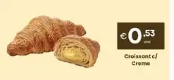 Roque Supermercados Croissant c/ Creme promoção
