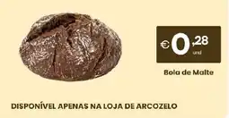 Roque Supermercados Bola de Malte promoção